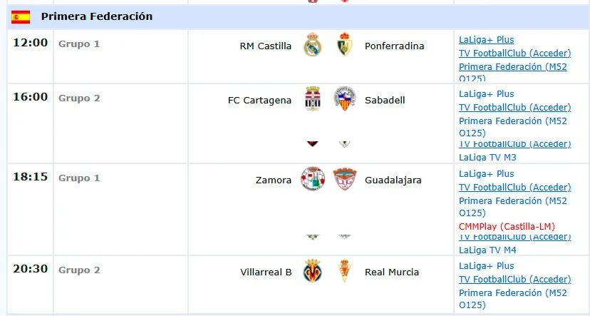 primera federacon jornada26 domingo2026 tiroalpalo