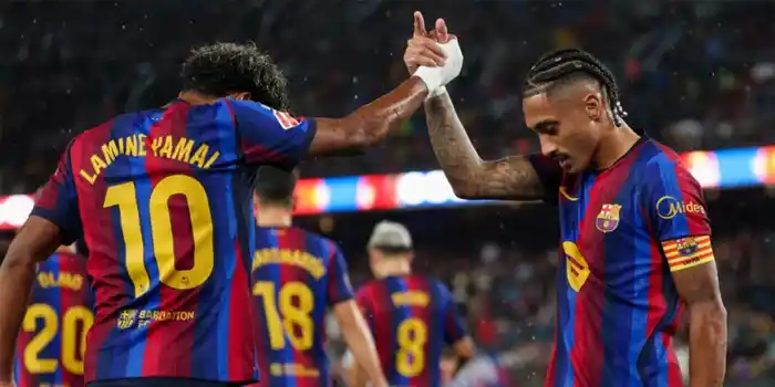 El Barça sigue aumentando sus goleadas, con 7 goles al Racing (7-2) | RESUMEN y GOLES