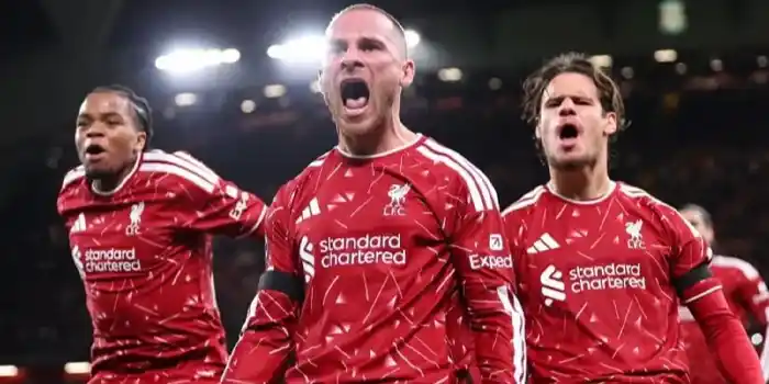 Mac Allister frustra la noche del Atleti, en Liverpool (2-1)